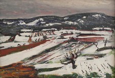 René Seyssaud. "La neige sur