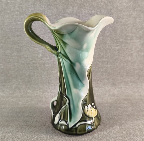 Beau pichet faience barbotine - faience,