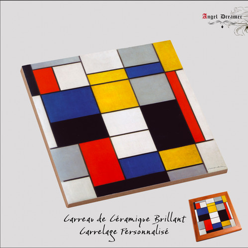 Carrelage piet mondrian - piet,