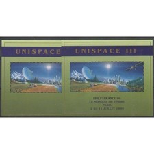 Nations Unies (ONU - Genève) - 1999 - No BF11/BF12 - Espace - Philatélie