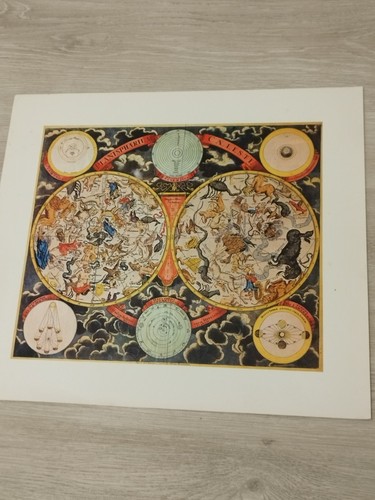 Carte monde antique - du,