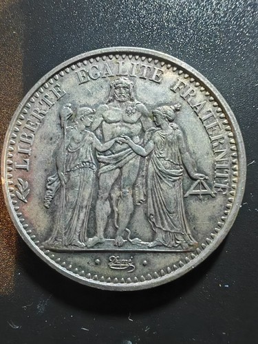 Pièce francs hercule - de, 10