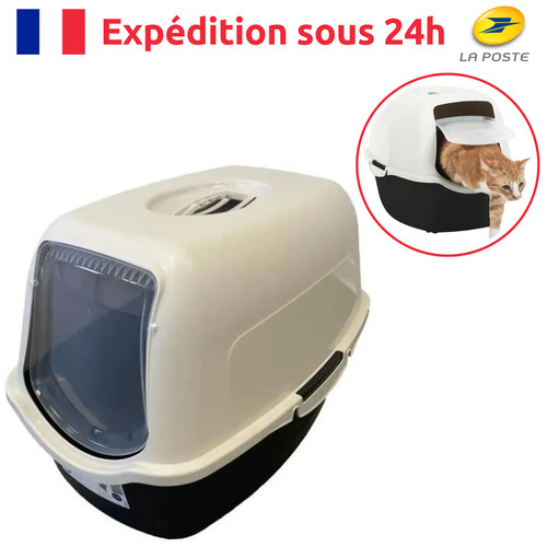 Maison toilette pour chat - toilette,