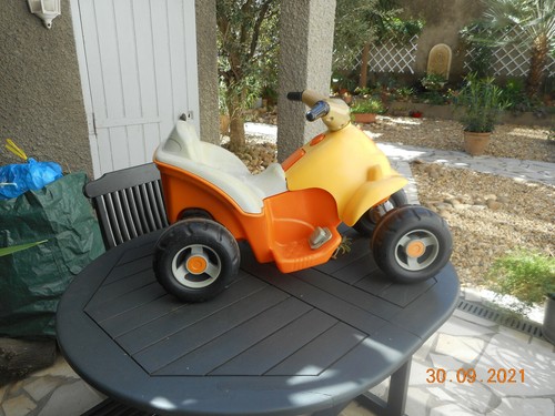 Quad electrique enfant - electrique, smoby
