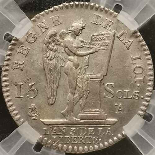Sols argent 1791 point - sols,