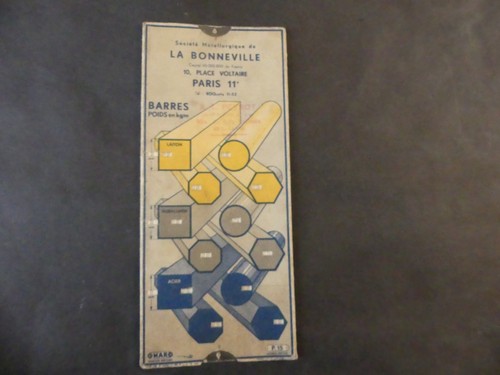 Regle calcul poids barres - regle,