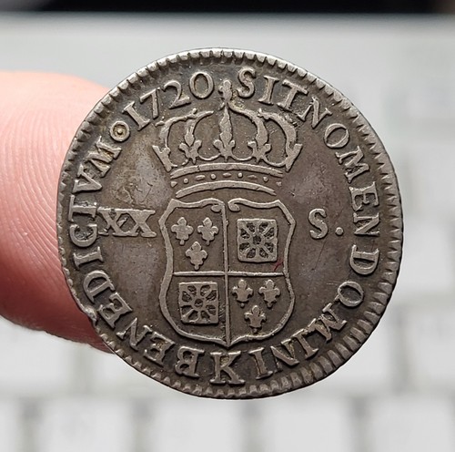 1b6 louis xx sols - ~, xv