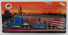 GRELL HO 1/87 CAMION TRUCK TRAILER PETERBILT USA 6 TIMES F1 2004 M. SCHUMACHER