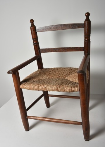 Ancien petif fauteuil bois - ancien,