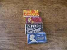 2 boites sous blister et 2 boi 10 lames rasoir Rolls Le Coq Arec César