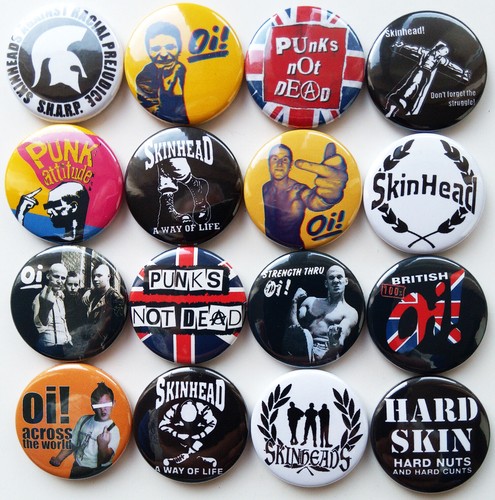 Skinhead british punk rock - british,