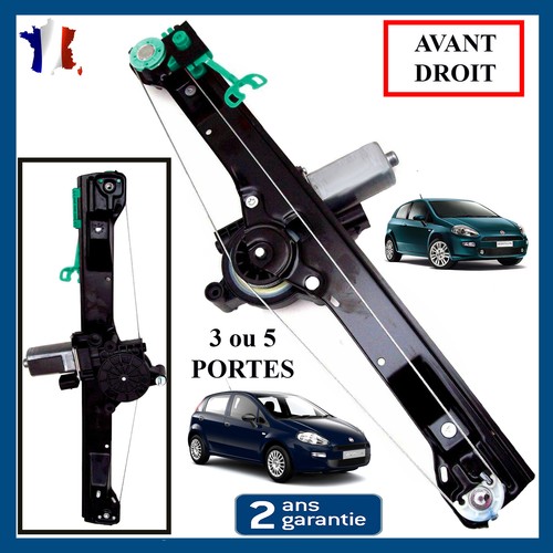 Leve vitre avant - vitre, avec