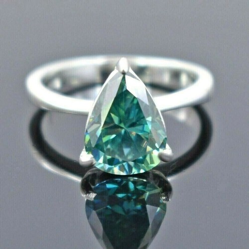Bleu traitée bague - bleu,