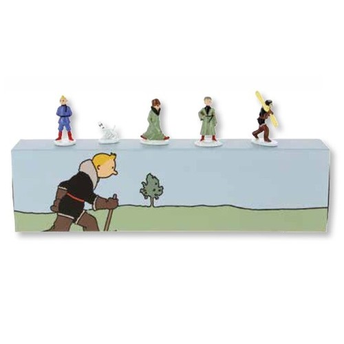 Mini série tintin pays - mini-série, au