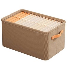 Organiseur de Placard Multifonctionnel, Boîte de Rangement à Anneaux en Aci1644