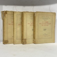 Du Côté de Chez Swann À l'Ombre des Jeunes Filles en Fleurs Marcel PROUST 1930