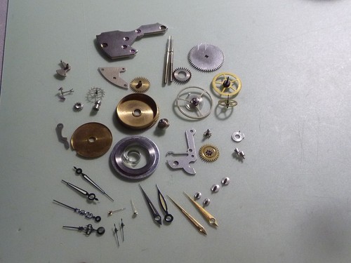 Lot pièces montre gousset hp - lot,