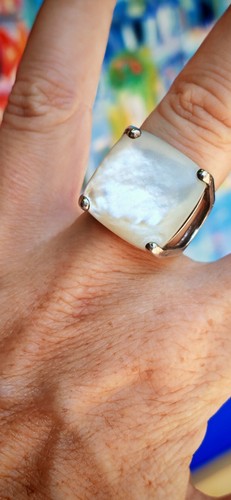 Bague ancienne argent et - ancienne,