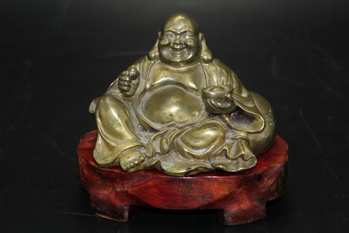 Statue bouddha rieur - statue, fonte