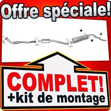 Échappement pour NISSAN NAVARA / NP300 / PICK UP (D22) 2.5 D TD dCi 2001-2013