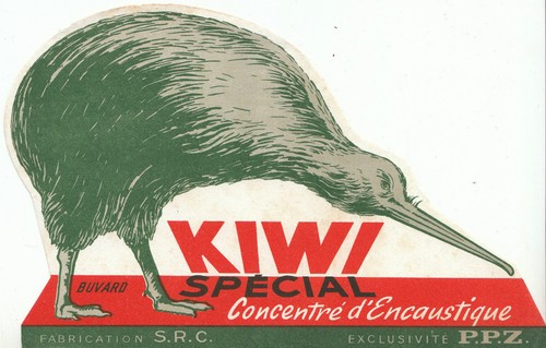Buvard vintage kiwi - kiwi,