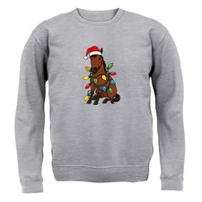 Cheval Noël Lumières -