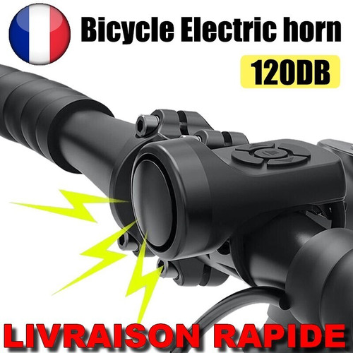 Klaxon rechargable usb vélo - rechargable,