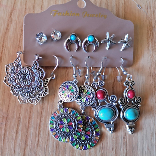 Lot boucles oreilles orientale - lot,
