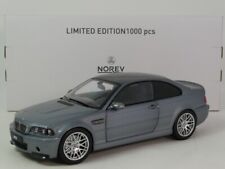 Norev Bmw M3 Csl E46 Gris