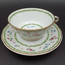 TASSE À THÉ EN PORCELAINE DE LIMOGES BERNARDAUD Modèle ARTOIS VERT