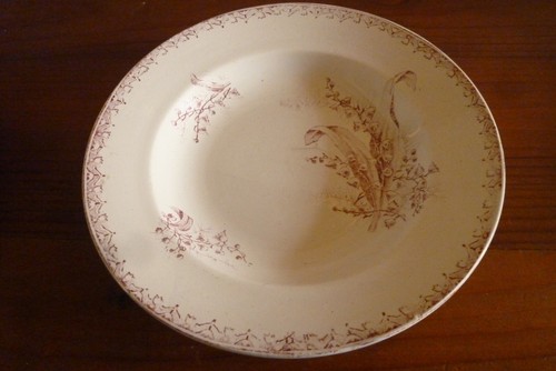 Assiette creuse terre fer - de,