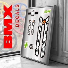 Stickers repro BMX Vintage