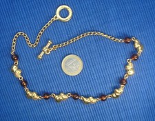 B26D Neuf Collier Métal Doré