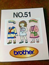carte à broder frère