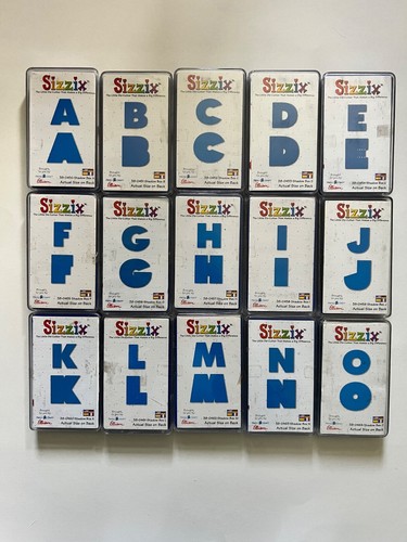 Sizzix shadowbox uppercase - sizzix,