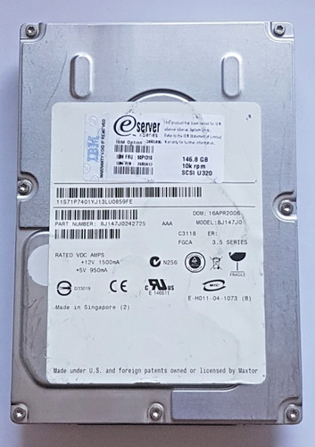 Disque dur scsi - scsi, u320