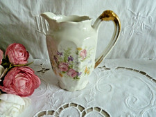 Ancien pot à lait  porcelaine Limoges Boisbertrand Theillaud 1900-1930.. 12,5cm