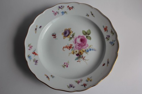 Meissen assiette porcelaine - meissen,