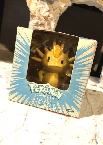 Po1 pokemon miaouss - pokemon, figurine