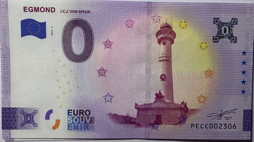 Billet euro egmond c - billet, 0