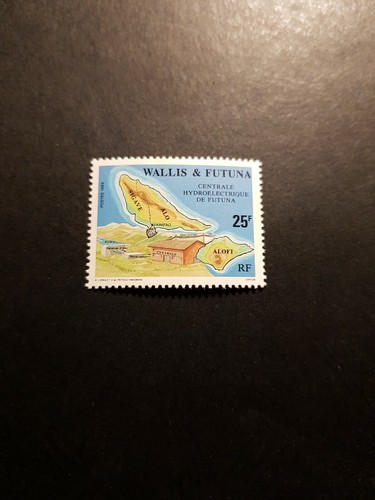 Timbre france wallis futuna - france,