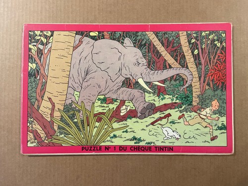 Puzzle chèque tintin - du,