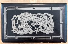 Boite chinoise vintage en bois