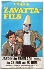 Affiche originale cirque -