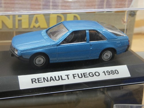Renault fuego 1980 solido - 1980, 1/43