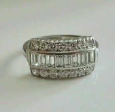 Bague de mariage style art
