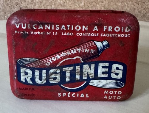 Boîte métallique ancienne - métallique,