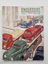 ENGLEBERT MAGAZINE #49 salon de l'automobile 1950