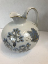 Hand Painted Gold Trim  H
