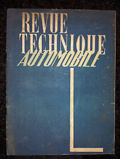 Revue Technique Automobile Mai 1949 etude mensuelle Ford V8 13 Cv Berliet 7t